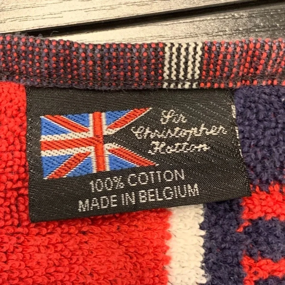Vintage 1999 US Open Pinehurst No. 2 Golf Towel USGA Member Red/Blue